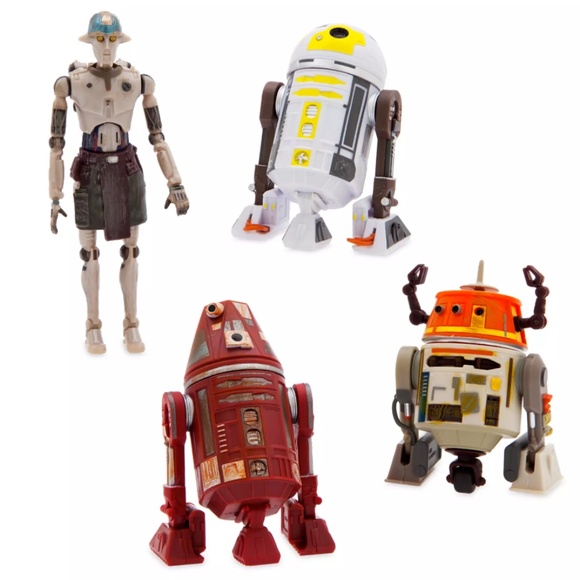 Disney Star Wars Ahsoka Droid Factory Action Figure Set - NEW - Picture 2 of 3